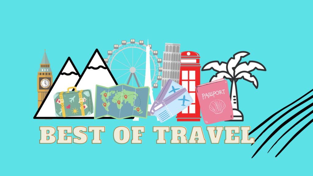 Best of Travel Thumbnail With Cartoons of Icons