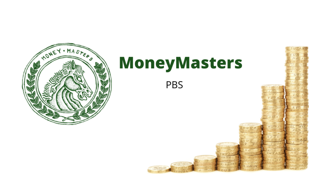 A Money Masters PBS Banner With Coins