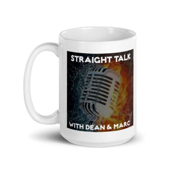 Straight Talk 15oz Mug with dean & mark.