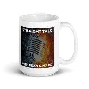 Straight Talk 15oz Mug with dean & marc.